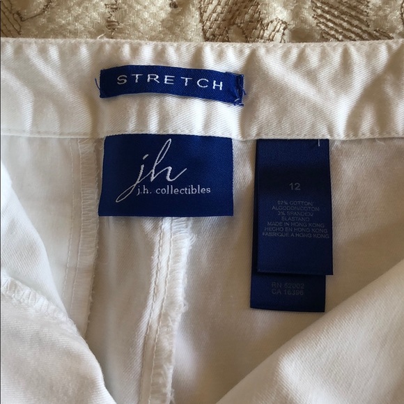 White Ankle Length Pant - Picture 5 of 5